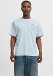 Футболка Jack & Jones Print T-shirt, Skyway/Light Blue - фото 3