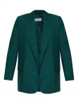 Блейзер с поясом MAX MARA, зеленый - фото