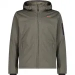 Куртка CMP Zip Hood 39A5027M softshell, серый - фото