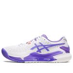 Кроссовки gel resolution 9 'white amethyst' Asics, белый - фото