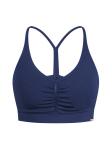 Спортивный бюстгальтер-бралетт Smilodox Solid Scrunch, темно-синий - фото