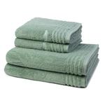 Терри комплект vienna style supersoft 4 предмета Vossen, светло-зеленый - фото