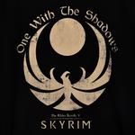 Skyrim - Футболка One With the Shadows черная - фото 2