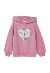 Худи s.Oliver MIT FRONT SCHMUCKSTEINEN, Rosa/Light Pink - фото 3