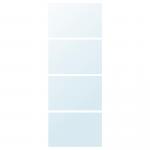 Панели для раздвижной дверной коробки AULI IKEA, 75x201 см, зеркало - фото