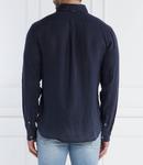 Льняная рубашка Napapijri Regular Fit, темно-синий - фото 4