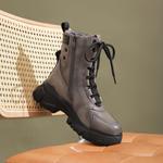 Ботинки Martin Boot женские Pierce Gentry, серый - фото 14