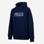 PUMA Детская толстовка с капюшоном - синяя с принтом - фото 2