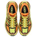 HOKA ONE ONE Мафате Спид 2 Электрик Танжерин в оранжево-зелено-черном цвете, цвет Orange/Green/Black - фото 5