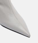 Кожаные сапоги Toteme, Light Grey - фото 5