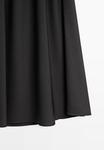 Юбка Massimo Dutti FLARED MIDI WITH ELASTICATED WAISTBAND , Black - фото 8