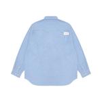 Рубашка из хлопка Milo-patch от *A BATHING APE Aape, синий - фото 5