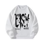 Свитшот мужской YIVIKII, белый - фото