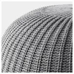 Пуф, серый, 56 см, SANDARED IKEA - фото 7