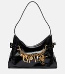 Кожаная сумка через плечо Chloé Charms Chloé, черный - фото