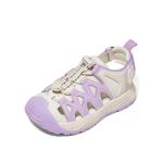 Сандалии детские, нескользящие и дышащие Snoffy, сиреневый/белый - фото 2