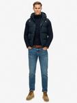 Эверест утепленная жилетка с капюшоном Superdry, Eclipse Navy - фото 3