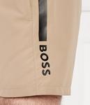 Шорты для плавания BOSS BLACK Dolphin Regular Fit, коричневый - фото 4