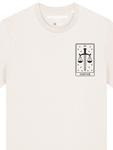 Футболка wat? Apparel T-Shirt Tarot Justice, белый - фото 3
