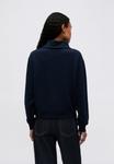 Толстовка Tommy Hilfiger SCRIPT HALF ZIP , Dark Night Navy/Dark Blue - фото 3