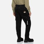 Повседневные брюки мужские черные Evisu, черный - фото 4