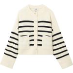 COS Топ Women's White/Stripes - фото 3
