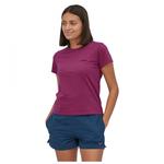 Футболка Patagonia Women's P 6 Logo Responsibili Tee, белый - фото 4