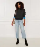 Донской шерстяной свитер Regular fit Pinko, серый - фото 2