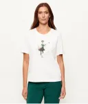 Футболка regular fit Marc Cain, белый - фото