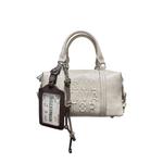 CULTIVATOR Кросс-боди сумка унисекс малого размера розово-красный экрю, Ecru - фото 2