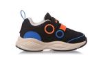 Кроссовки LINING YOUNG Toddler Shoes TD Low-top Black/Blue - фото 2