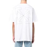 Футболка OFF-WHITE мужская белая - фото 3