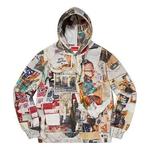 Толстовка dash's wall hooded sweatshirt 'multi-color' Supreme, мультиколор - фото