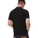 Рубашка поло мужская черная Evisu, черный - фото 4