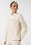 Толстовка comma Sweatshirt, Beige - фото 5