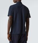 Хлопковая пике-поло Fedeli, темно-синий - фото 4