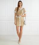 Свитер Liu Jo Regular Fit, бежевый / белый - фото 2