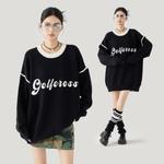 Трикотажная футболка унисекс черная GOLFCROSS - фото 5