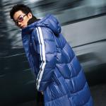 LINING Пуховик Fondue Down Series Unisex темно-синий - фото 4