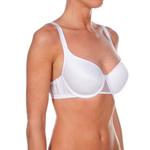 Женский бюстгальтер на косточках Vanesa с уплотненными чашками Selene, белый - фото