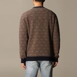 Свитер кашемировый Gucci мужской, коричневый / темно-синий - фото 4