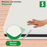 Наматрасник Schlaftroll белый зона лежания: 80/190 см - фото 4