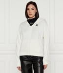 Толстовка женская Hugo на молнии, экрю - фото