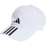 Бейсболка adidas Baseball C 3 Stripes AR, белый - фото