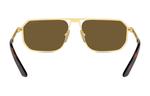 PRADA Авиаторские солнцезащитные очки Aviator, Gold - фото 7