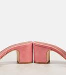 Летние шармы замшевые мюли Loro Piana, Halite - фото 5