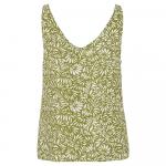 Блузка Vila Lise Jane, зеленый - фото 4