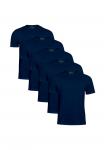 Футболка Cotton Prime 5ER PACK O NECK TEE, Dunkelblau/Dark Blue - фото