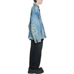 Джинсовая куртка мужская джинсовая синяя Balenciaga, синий - фото 5