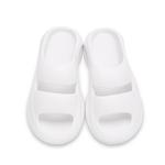 Шлепанцы унисекс Run Manner, белый - фото 9